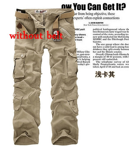 Man cargo pants camouflage  trousers military pants for man 7 colors