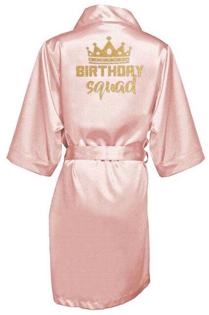 Birthday Party Queen&Squad Robes