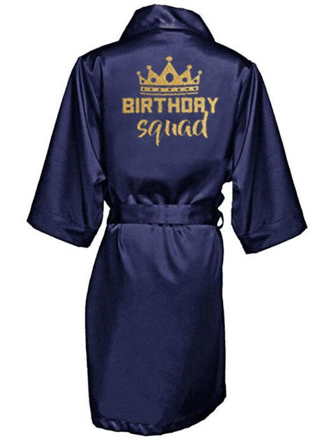 Birthday Party Queen&Squad Robes