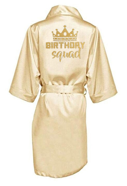 Birthday Party Queen&Squad Robes