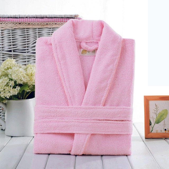 Cotton Toweling Terry Robe Soft Bath Robe