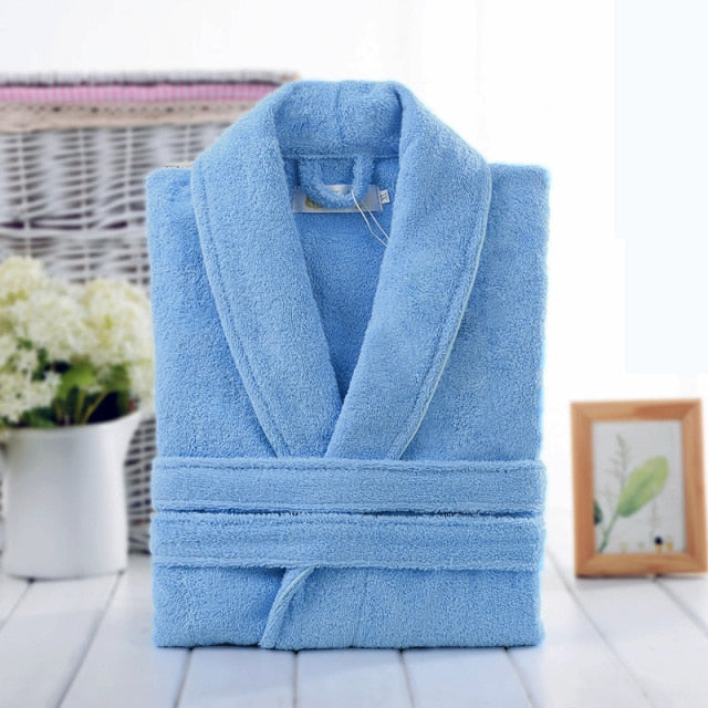 Cotton Toweling Terry Robe Soft Bath Robe