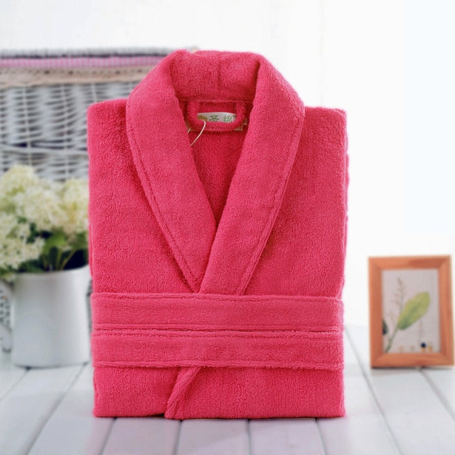 Cotton Toweling Terry Robe Soft Bath Robe