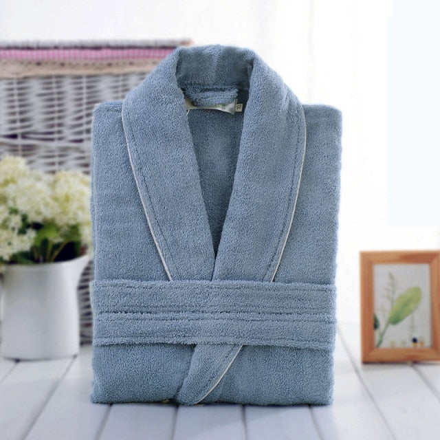 Cotton Toweling Terry Robe Soft Bath Robe