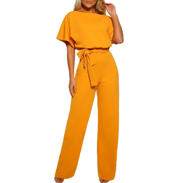 Jumpsuit Short Sleeve Playsuit