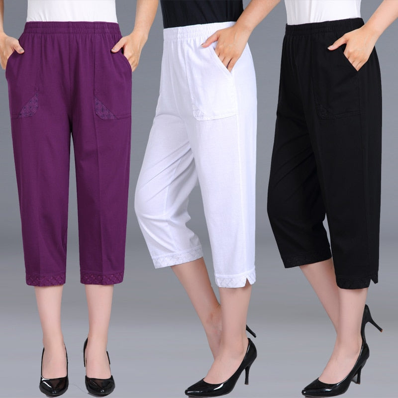 Capris Pants Female Summer