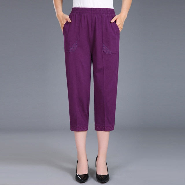 Capris Pants Female Summer