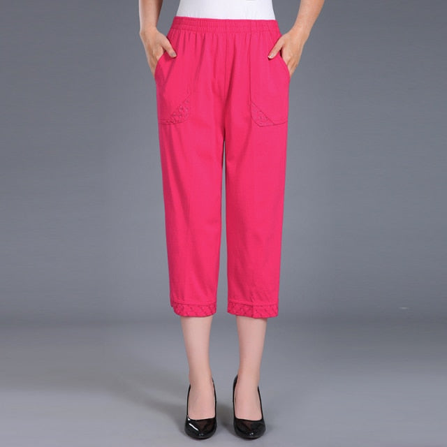 Capris Pants Female Summer