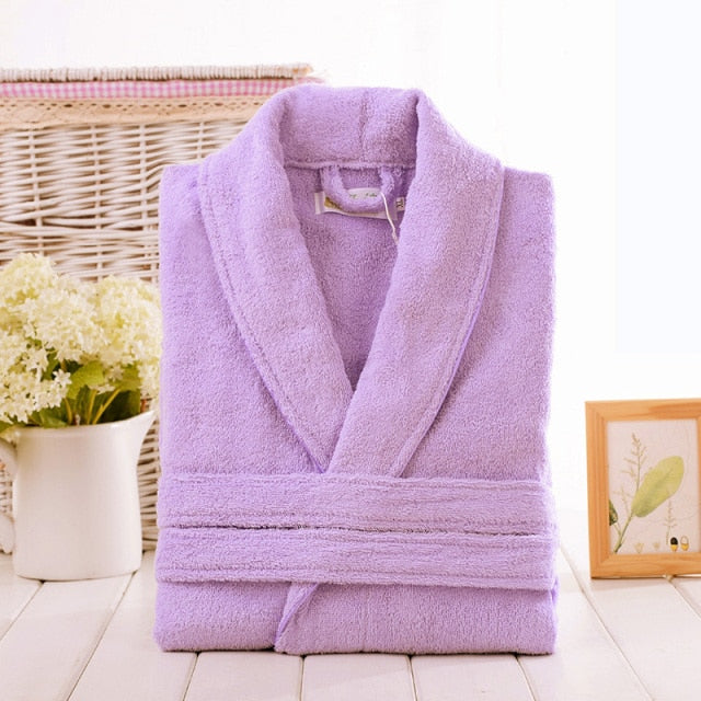 Cotton Toweling Terry Robe Soft Bath Robe