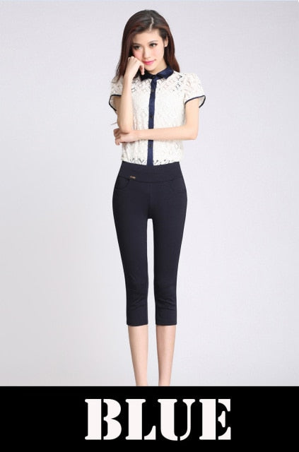 High quality pencil pants capris