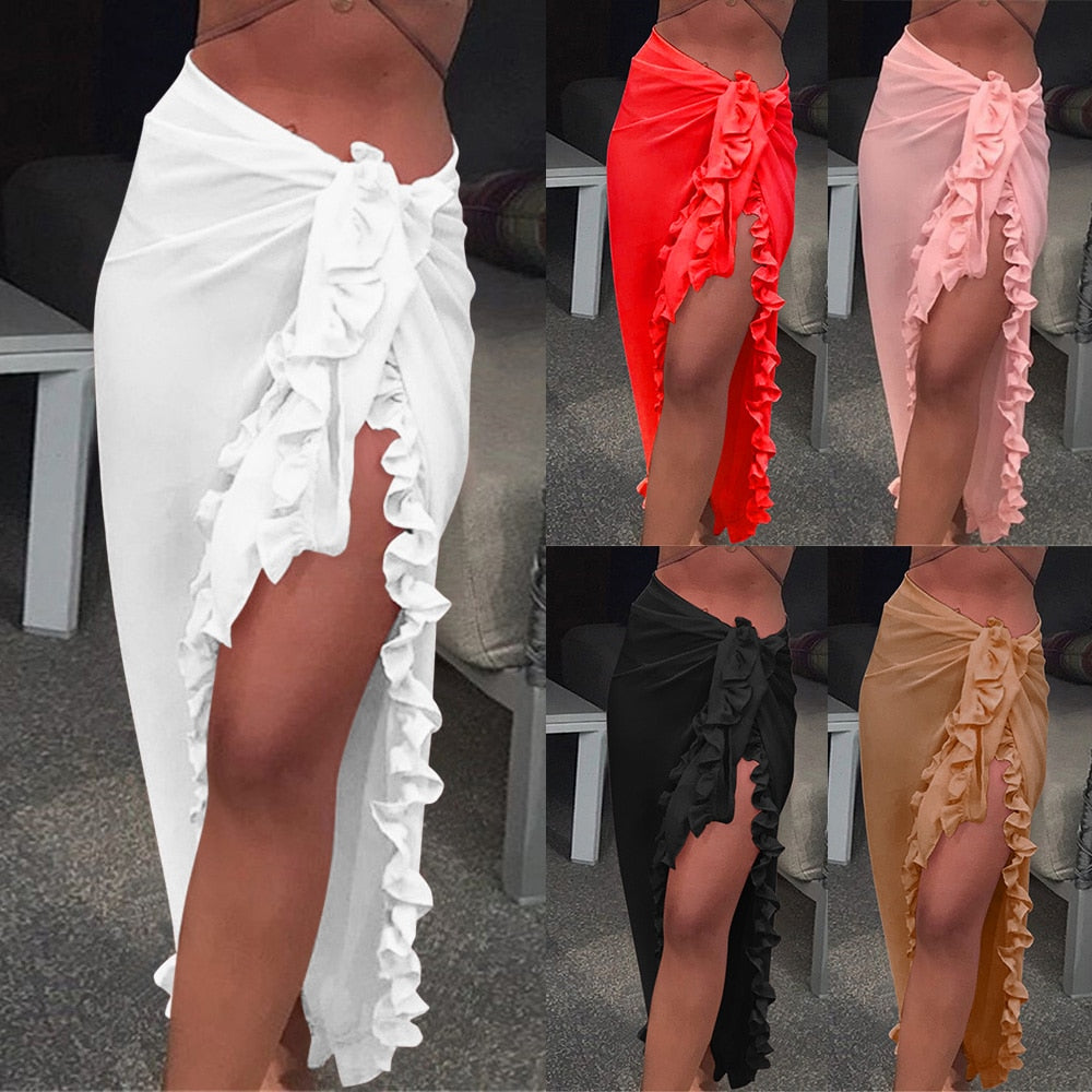 Cover Up Chiffon Beach Wrap