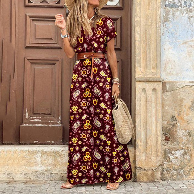 Boho Dress Long Dress