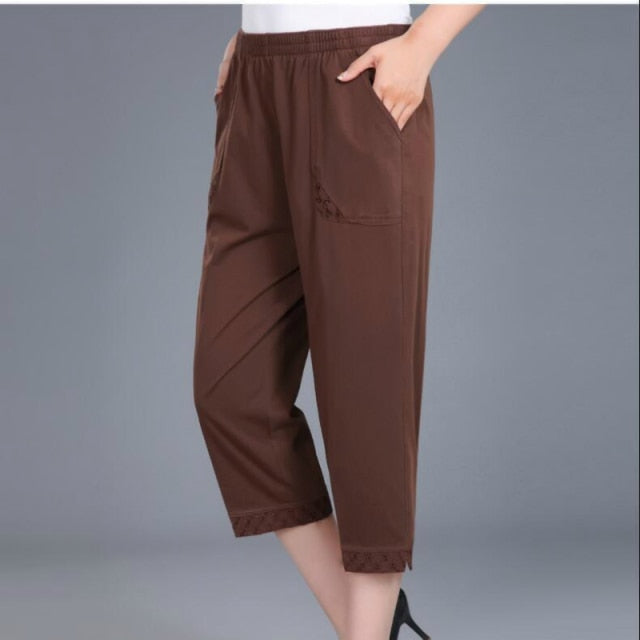 Capris Pants Female Summer