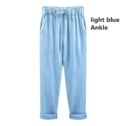 Cotton Linen Pants