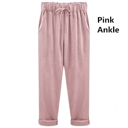 Cotton Linen Pants