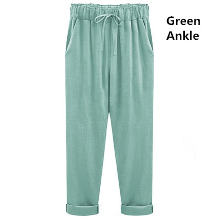 Cotton Linen Pants