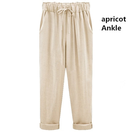 Cotton Linen Pants