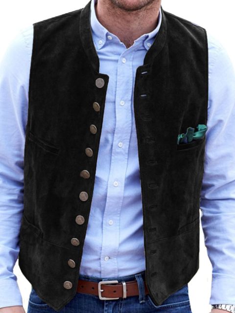 Casual Steampunk Style Waistcoat