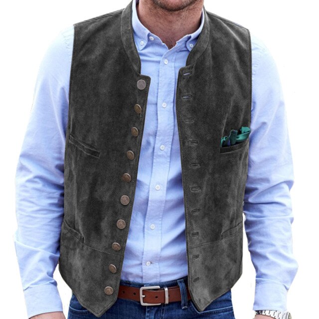 Casual Steampunk Style Waistcoat