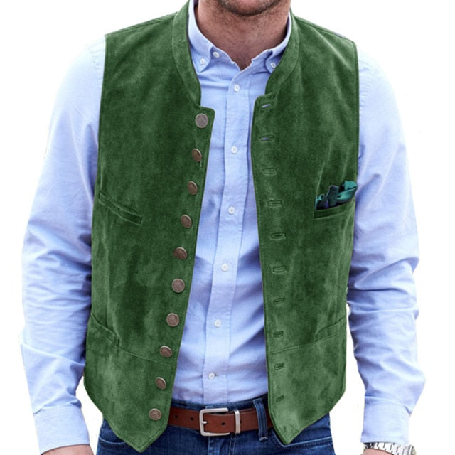 Casual Steampunk Style Waistcoat