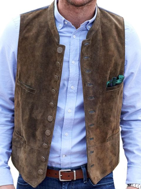 Casual Steampunk Style Waistcoat