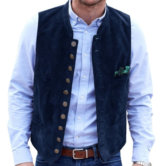 Casual Steampunk Style Waistcoat