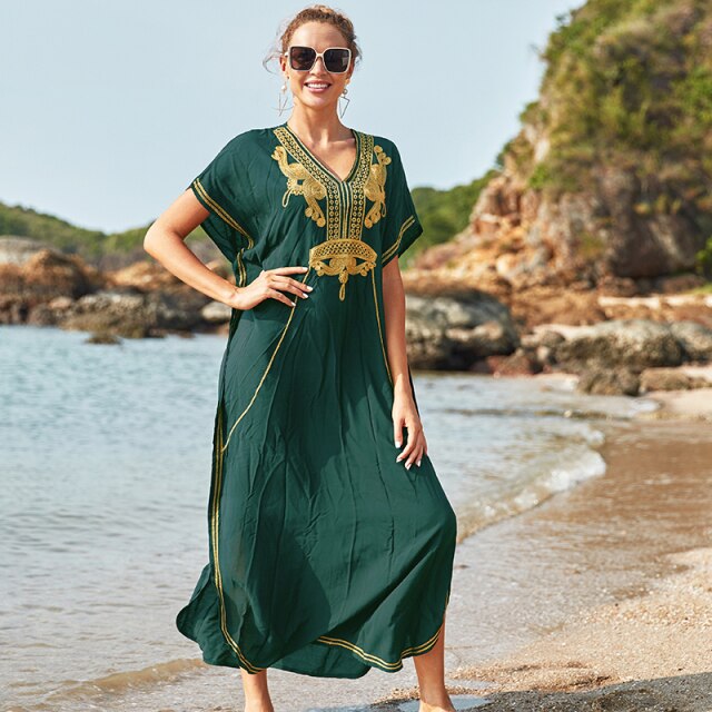 Beach Cover up Bohemian  Dress