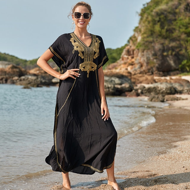 Beach Cover up Bohemian  Dress