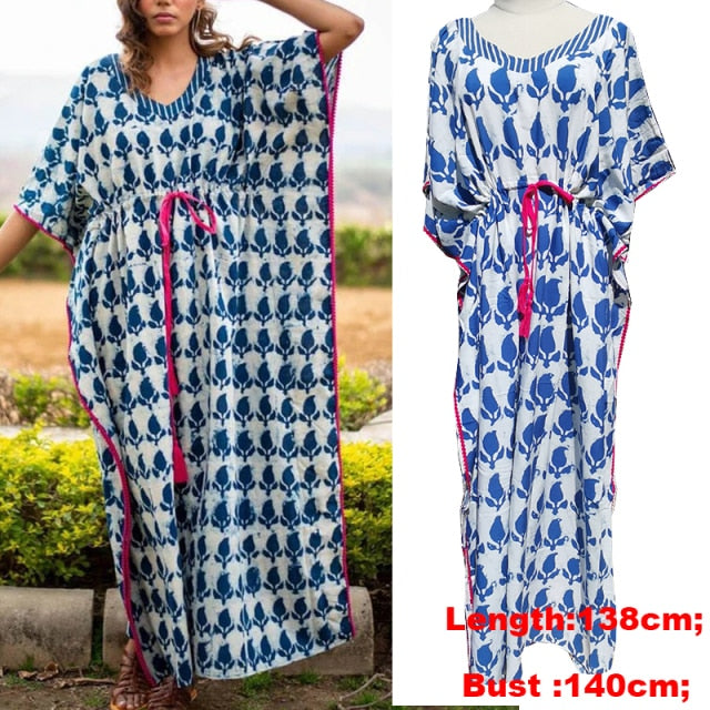 Beach Cover up Bohemian  Dress